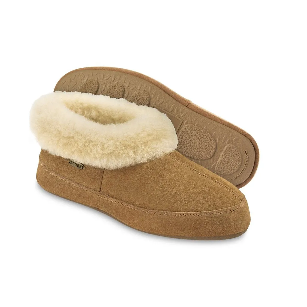 Acorn Womens Oh Ewe II Slippers/Walnut