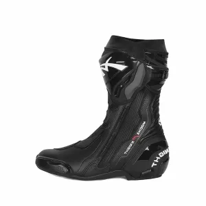 Allgoal Black Motorcycle Riding Boots