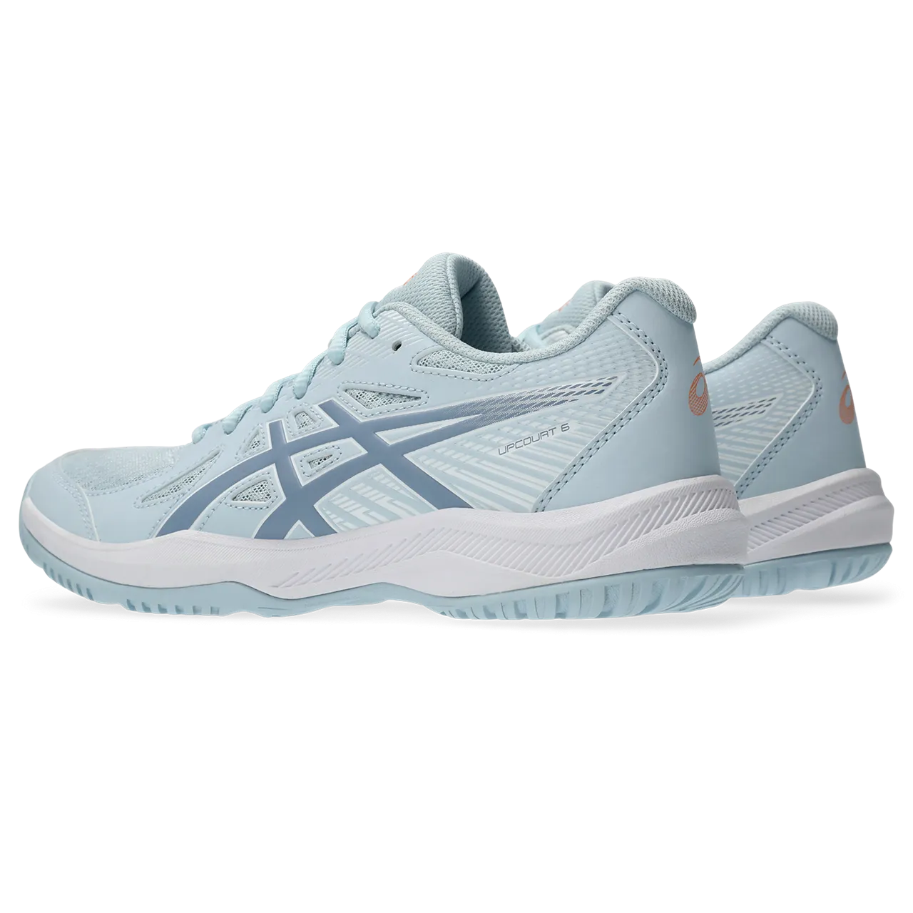 Asics Women's Upcourt 6 Indoor Court Shoes Cool Grey