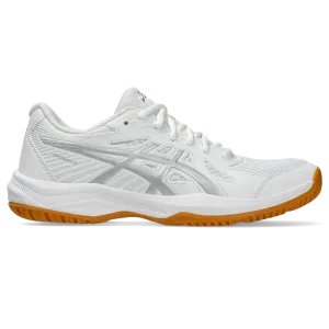 Asics Women's Upcourt 6 Indoor Court Shoes White Pure Silver