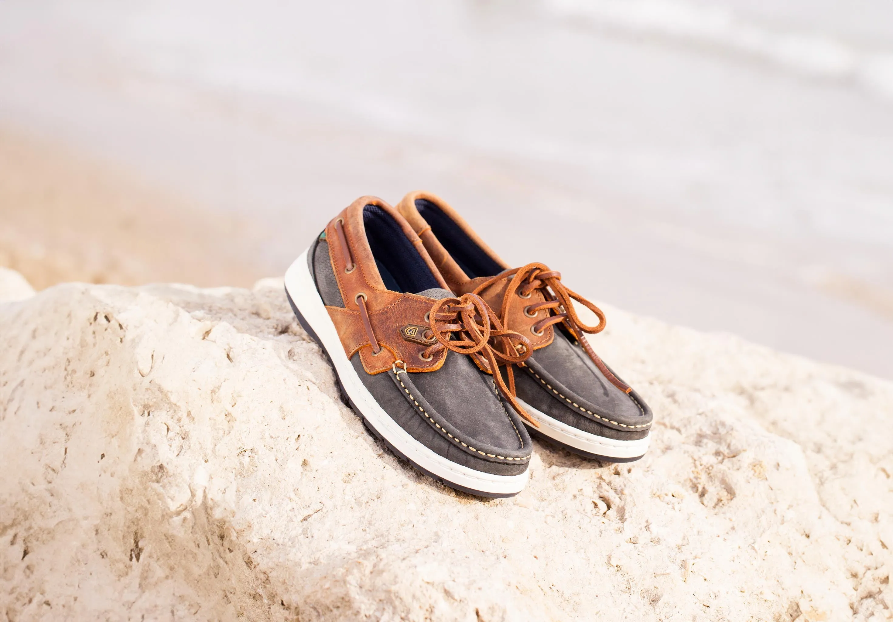 Auckland Loafer - Denim/Tan