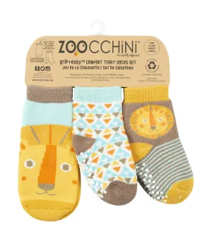 Baby Comfort Socks Set - Leo the Lion (Set of 3)