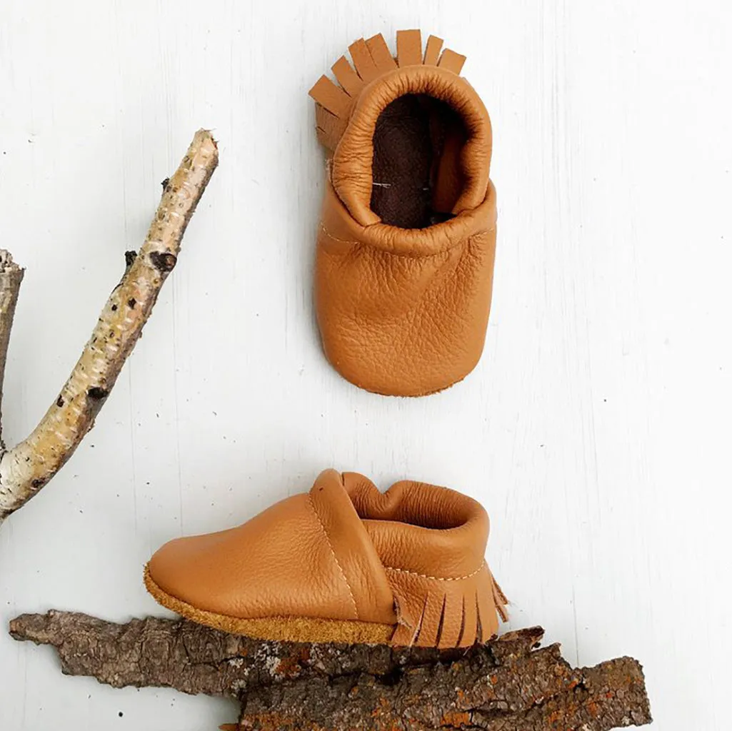 Baby Leather Moccasins