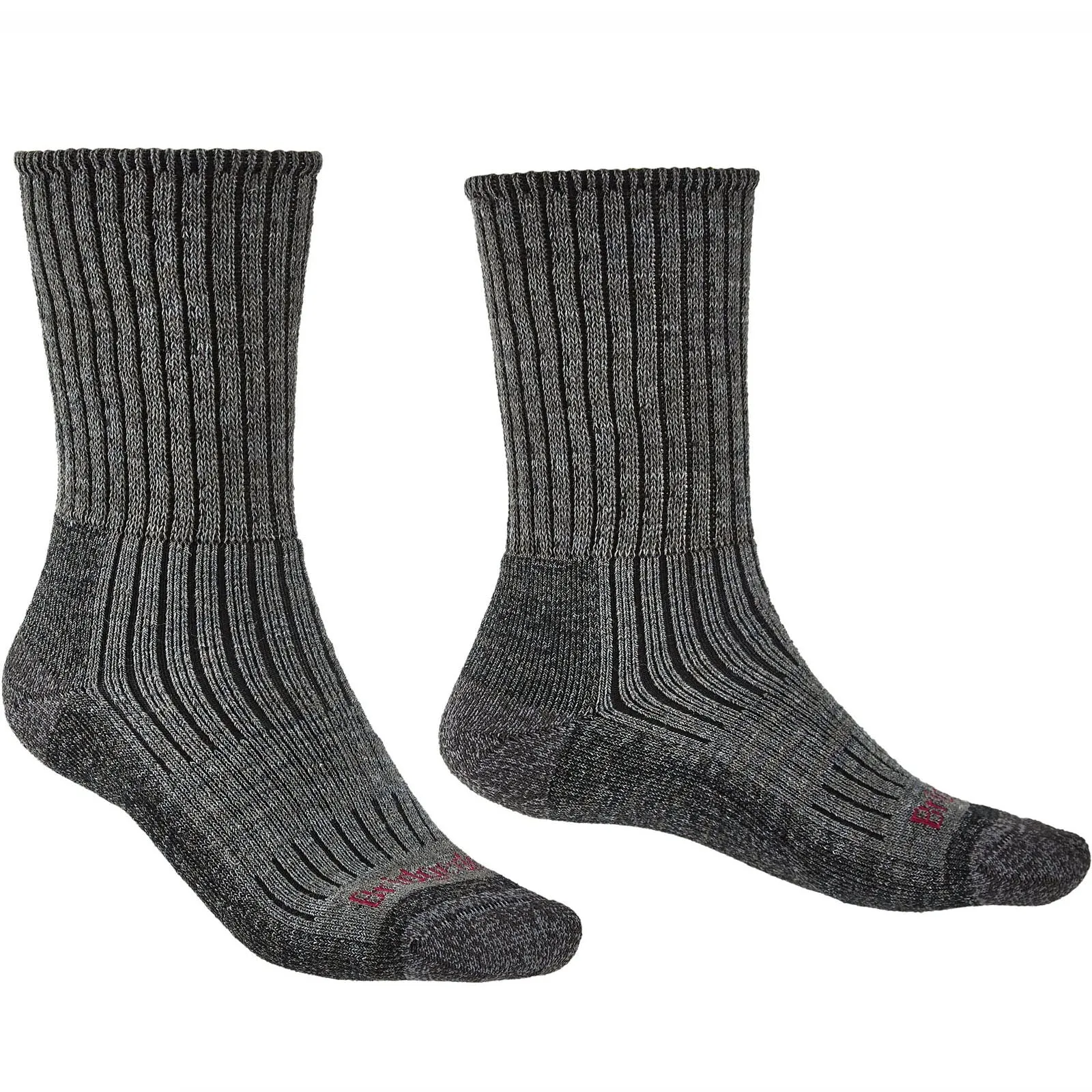 Bridgedale Mens Hike Midweight Merino Comfort Walking Socks