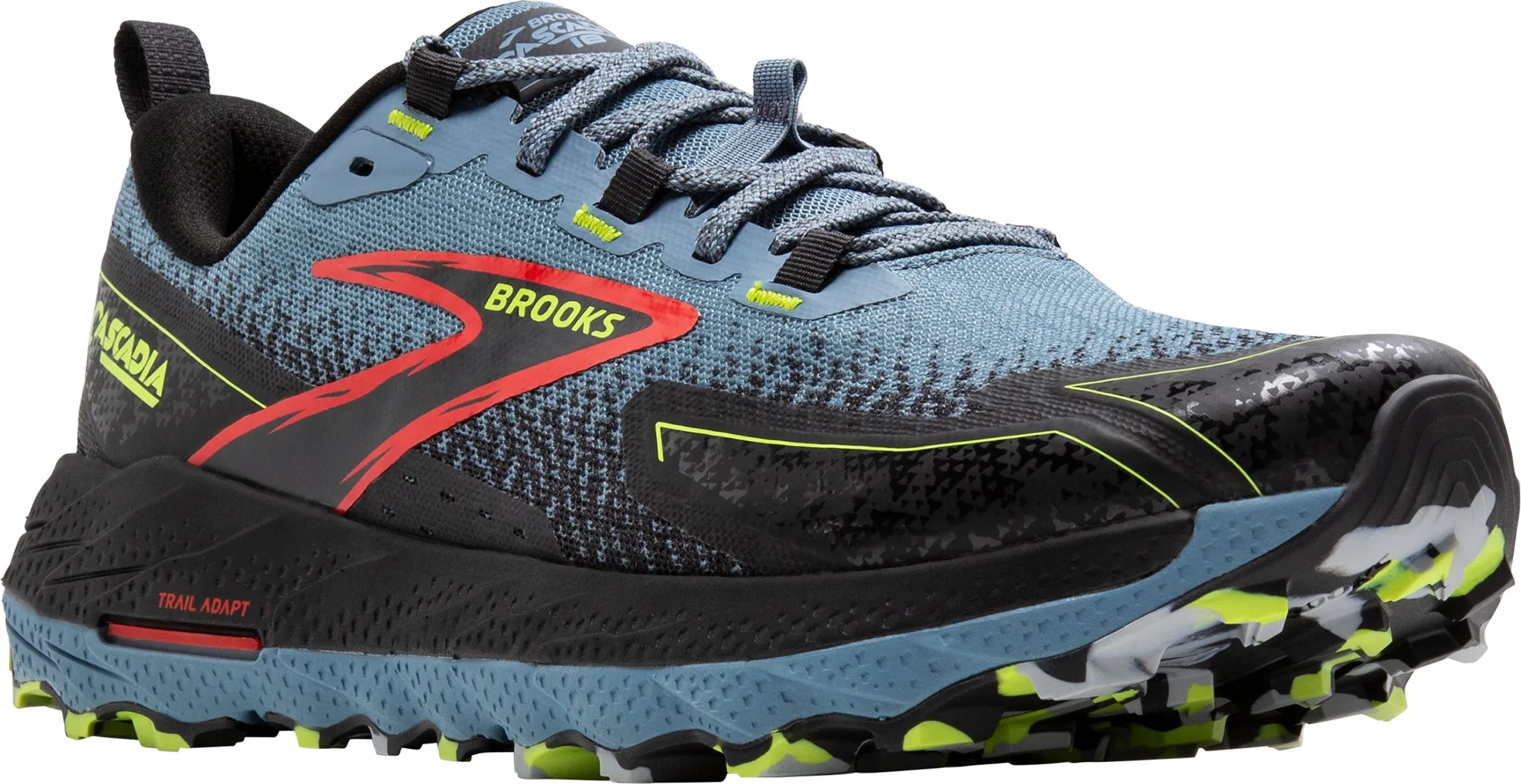 Brooks Cascadia 18 Mens Trail Running Shoes - Blue