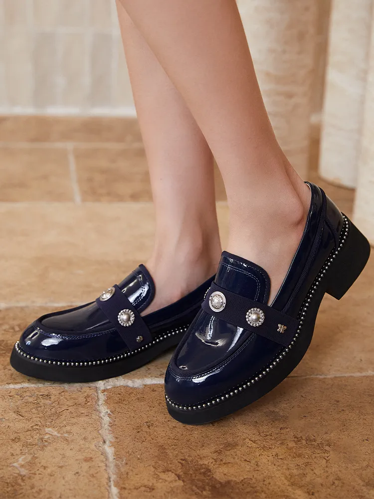 EP YAYING Traditional Chinese Style Mountain Yi Ethnic Loafers