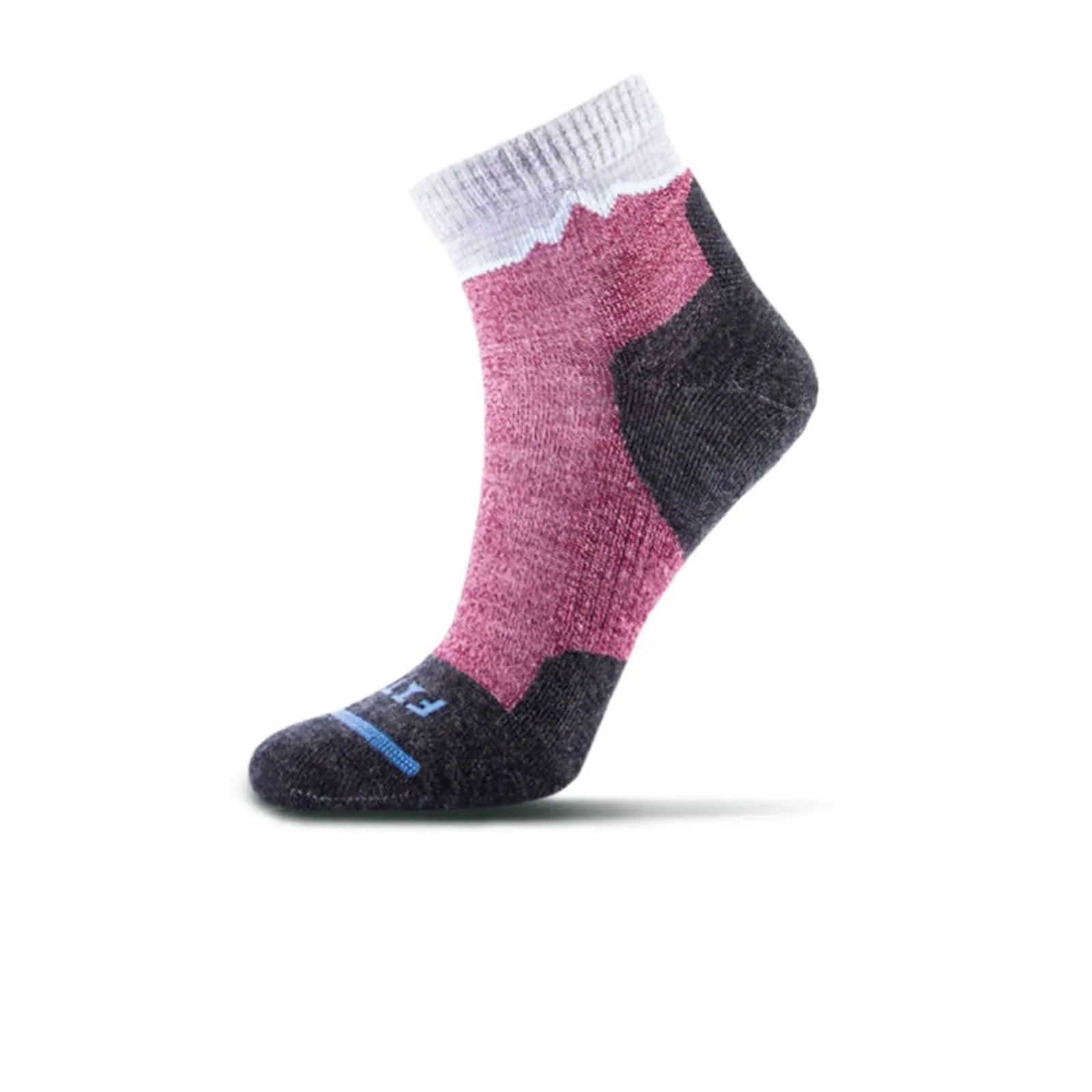 FITS F1079 Crestone Light Cushion Hiker Quarter Sock (Unisex) - Finch