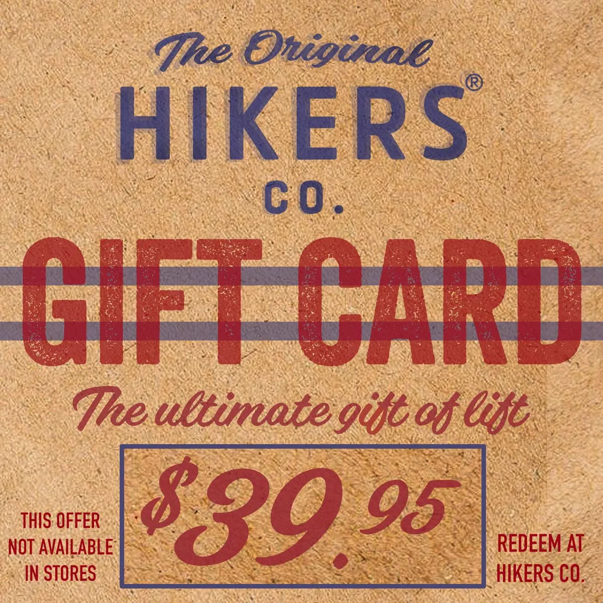 HIKERS® Co. Gift Card