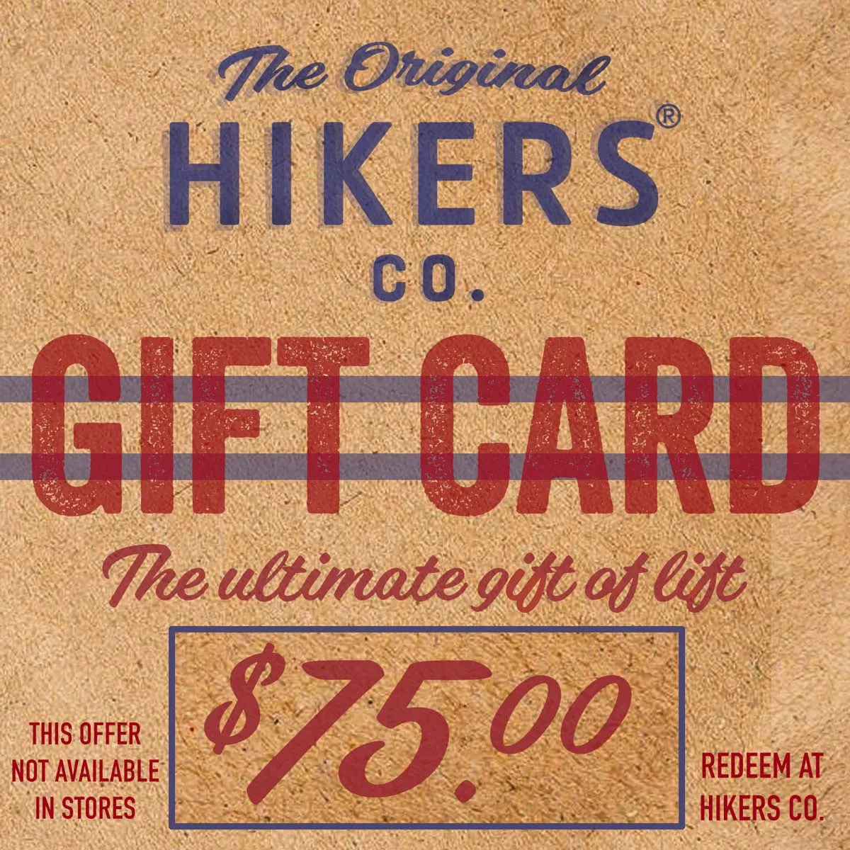 HIKERS® Co. Gift Card