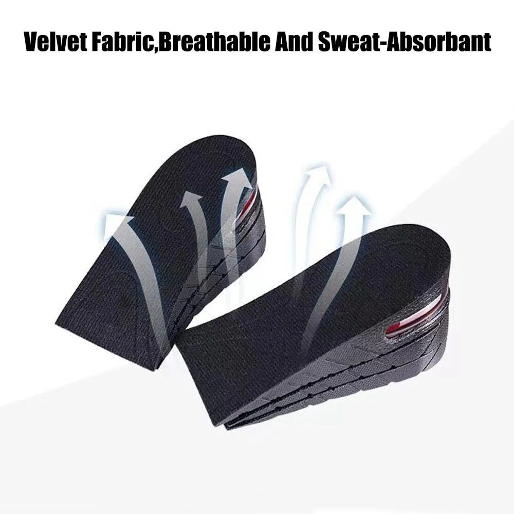 Invisible Height Increased Insole, Men Women Heel Lift - Taller Shoe Insert Pads - Adjustable - More Comfortable Supporting Insole For Unisex