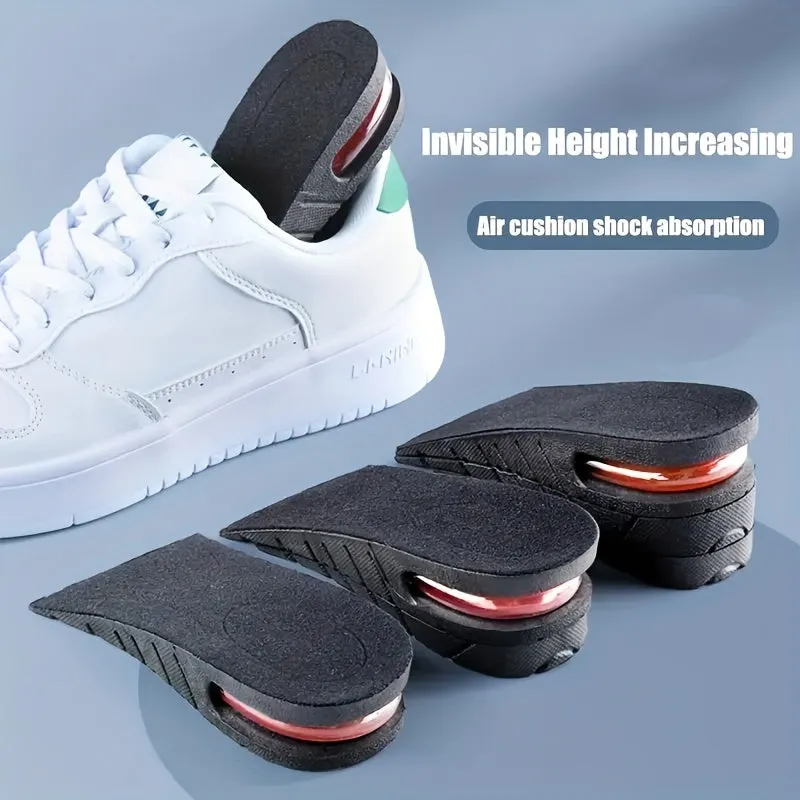 Invisible Height Increased Insole, Men Women Heel Lift - Taller Shoe Insert Pads - Adjustable - More Comfortable Supporting Insole For Unisex