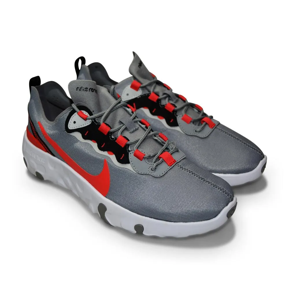 Juniors Nike Renew Element 55 GS - CK4081 002 - Particle Grey Track Red