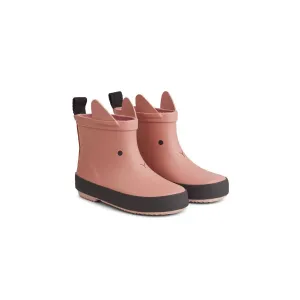 Liewood Tobi Rain Boot Rabbit Dark Rose