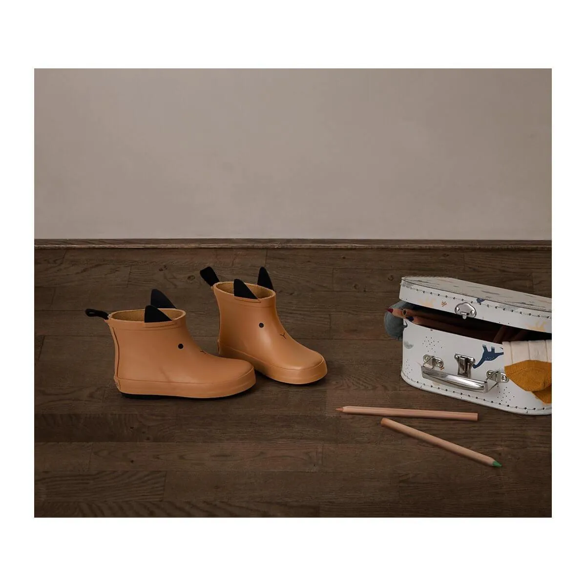 Liewood Tobi Rain boot - Rabbit Mustard