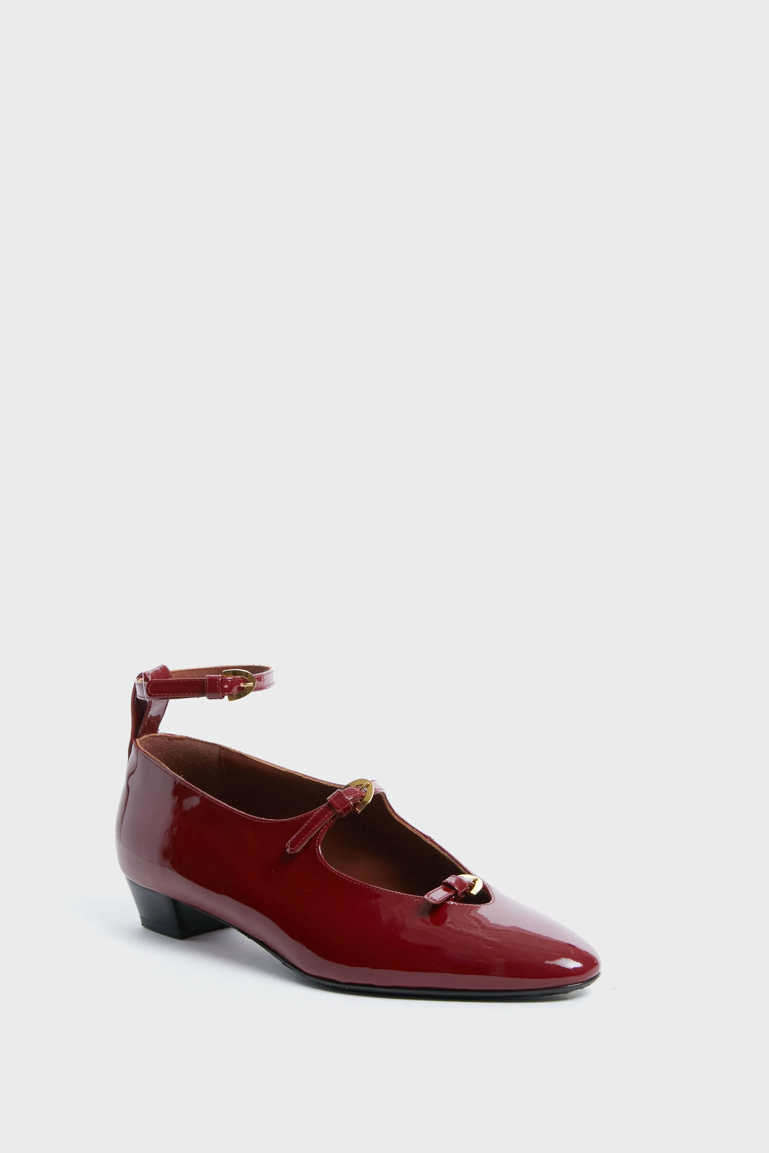 Lipstick Red Patent Leather La Bambola Heels