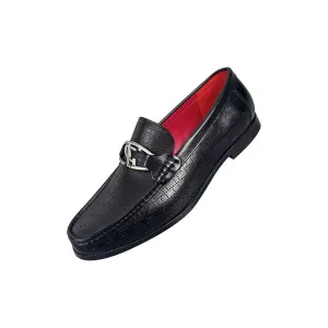 LuxeLeather Modish Genuine Leather Slip On Loafers