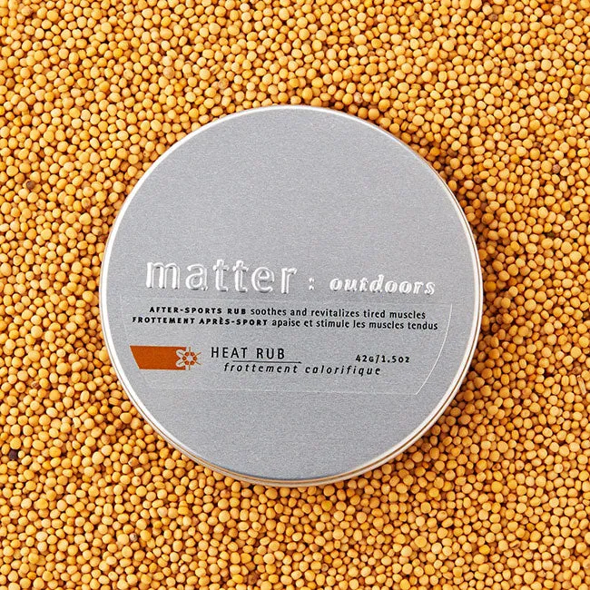 Matter Company Matter Outdoors Heat Rub 42g