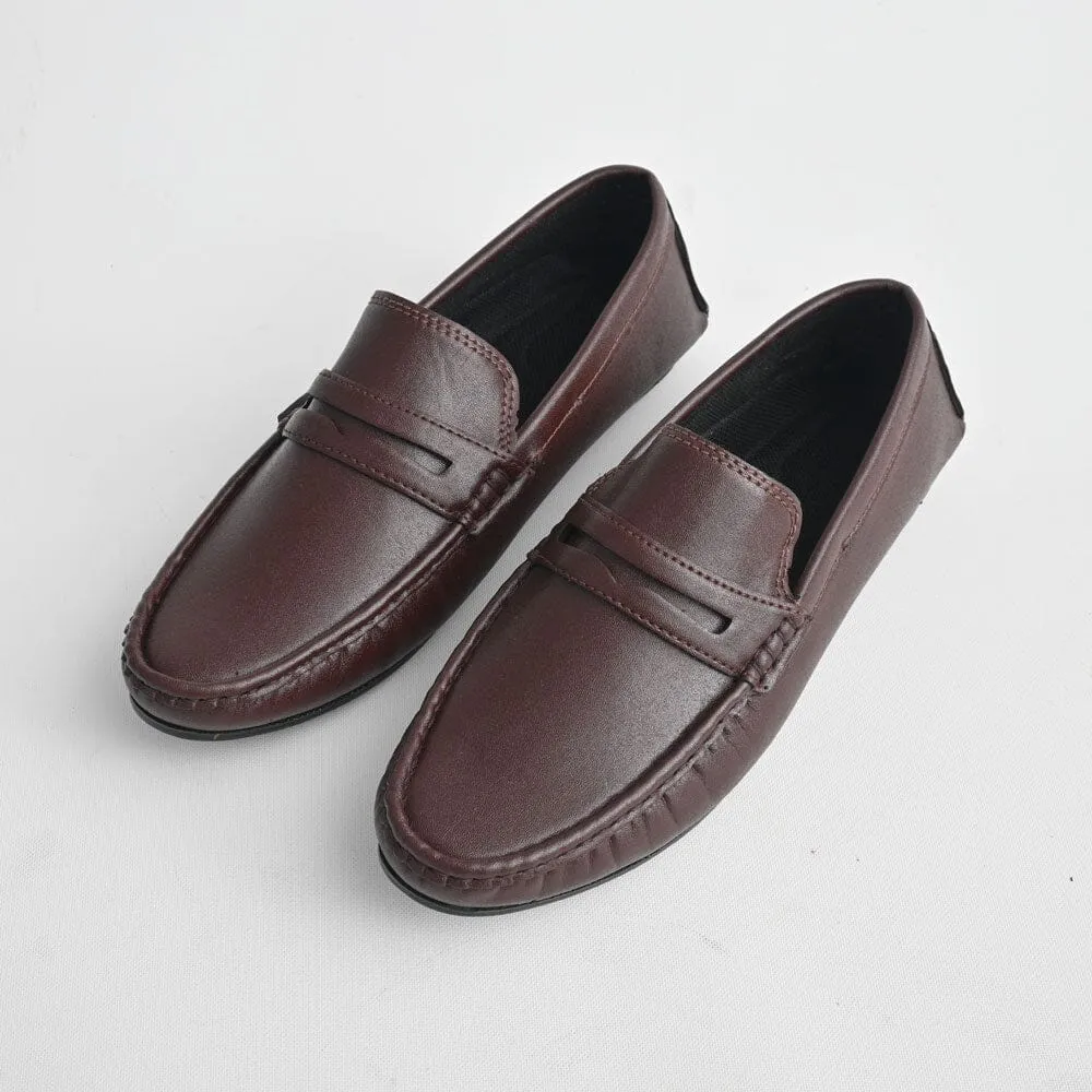 Men's Casual Strips Style Comfortable Loafer Shoes