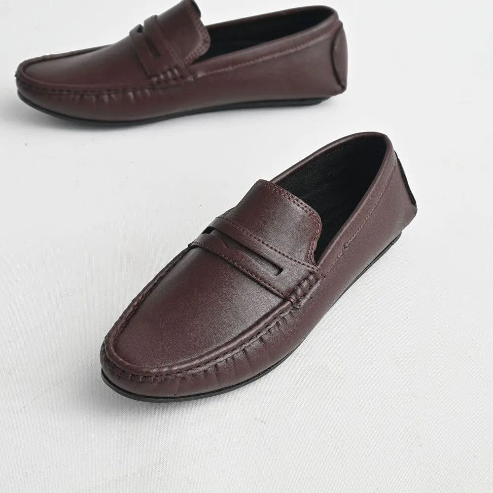 Men's Casual Strips Style Comfortable Loafer Shoes