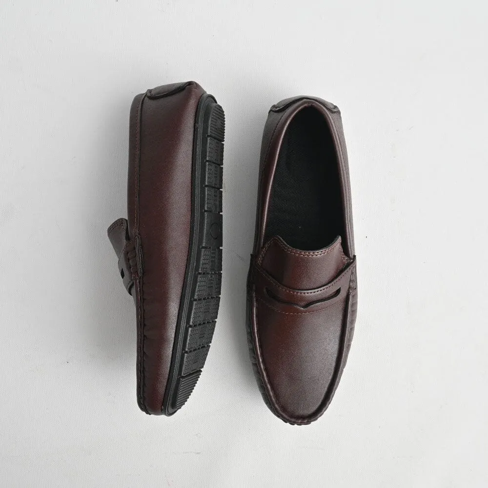 Men's Casual Strips Style Comfortable Loafer Shoes