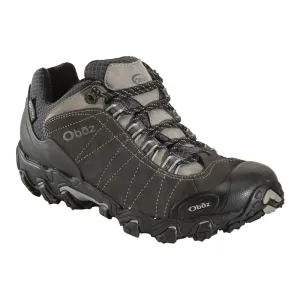 Men's Oboz Bridger Low Waterproof Color: Dark Shadow