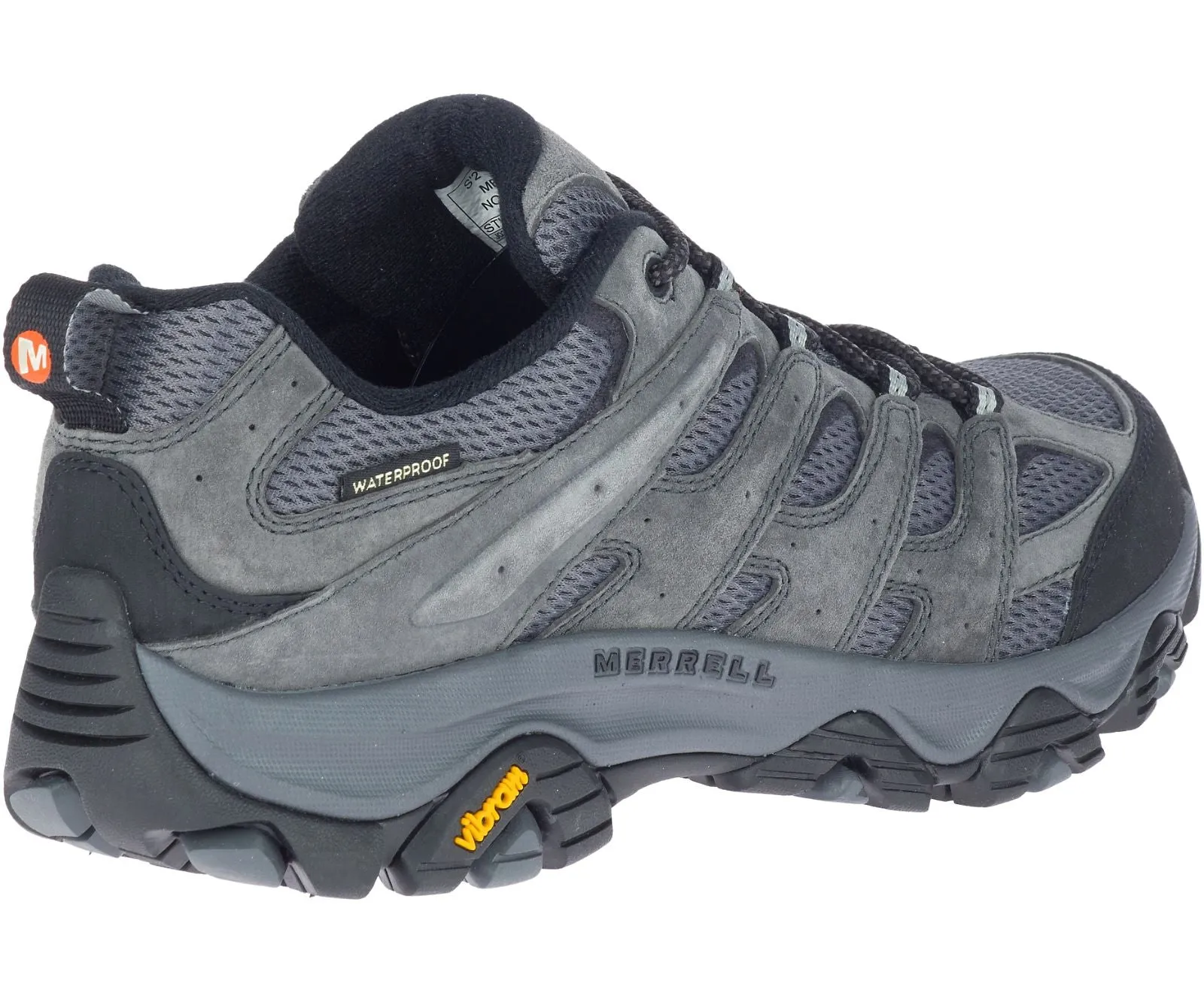 Merrell Moab 3 Waterproof WIDE Granite Men's