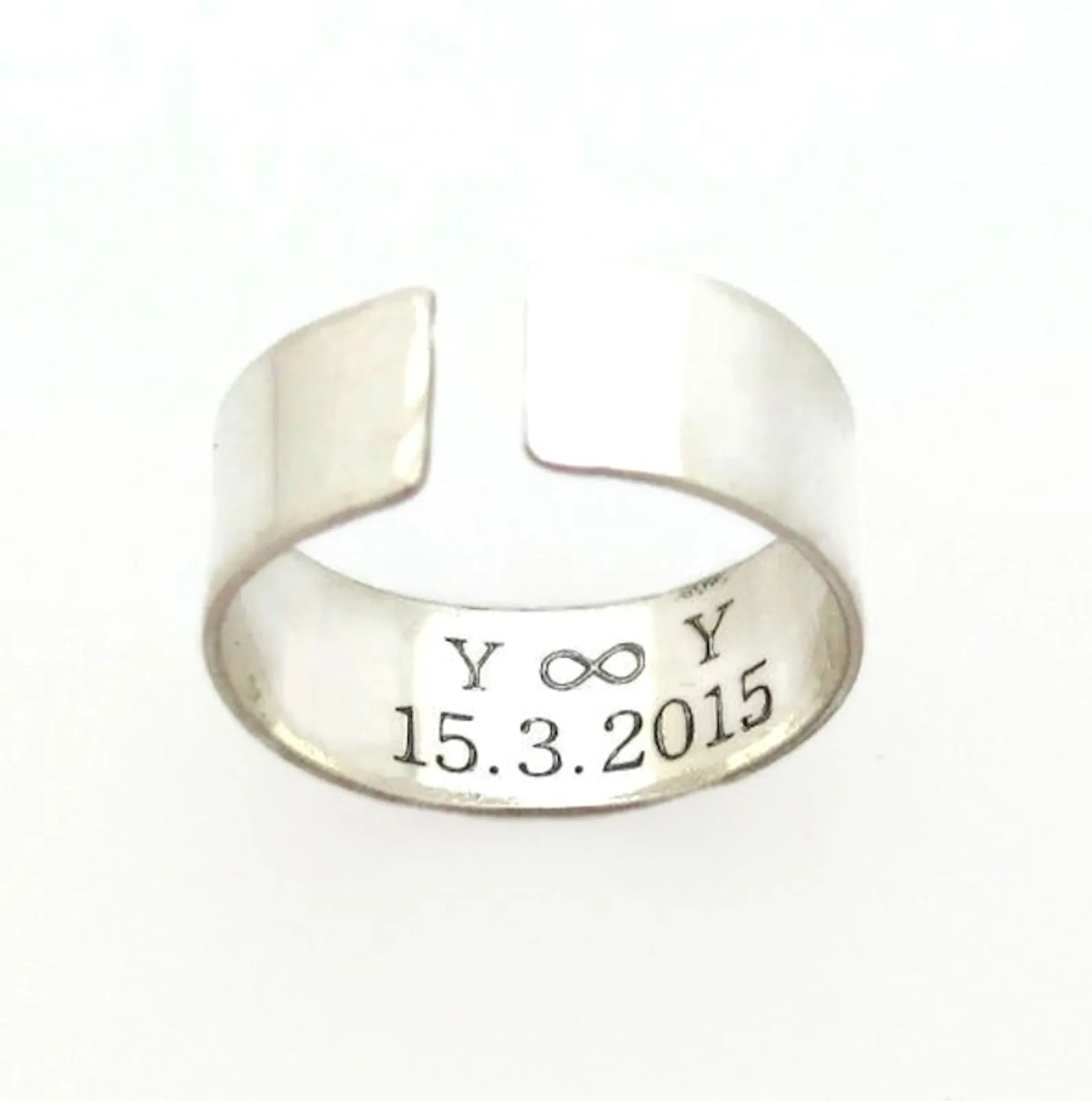 Mountain Ring - Personalized Gift For Hiker