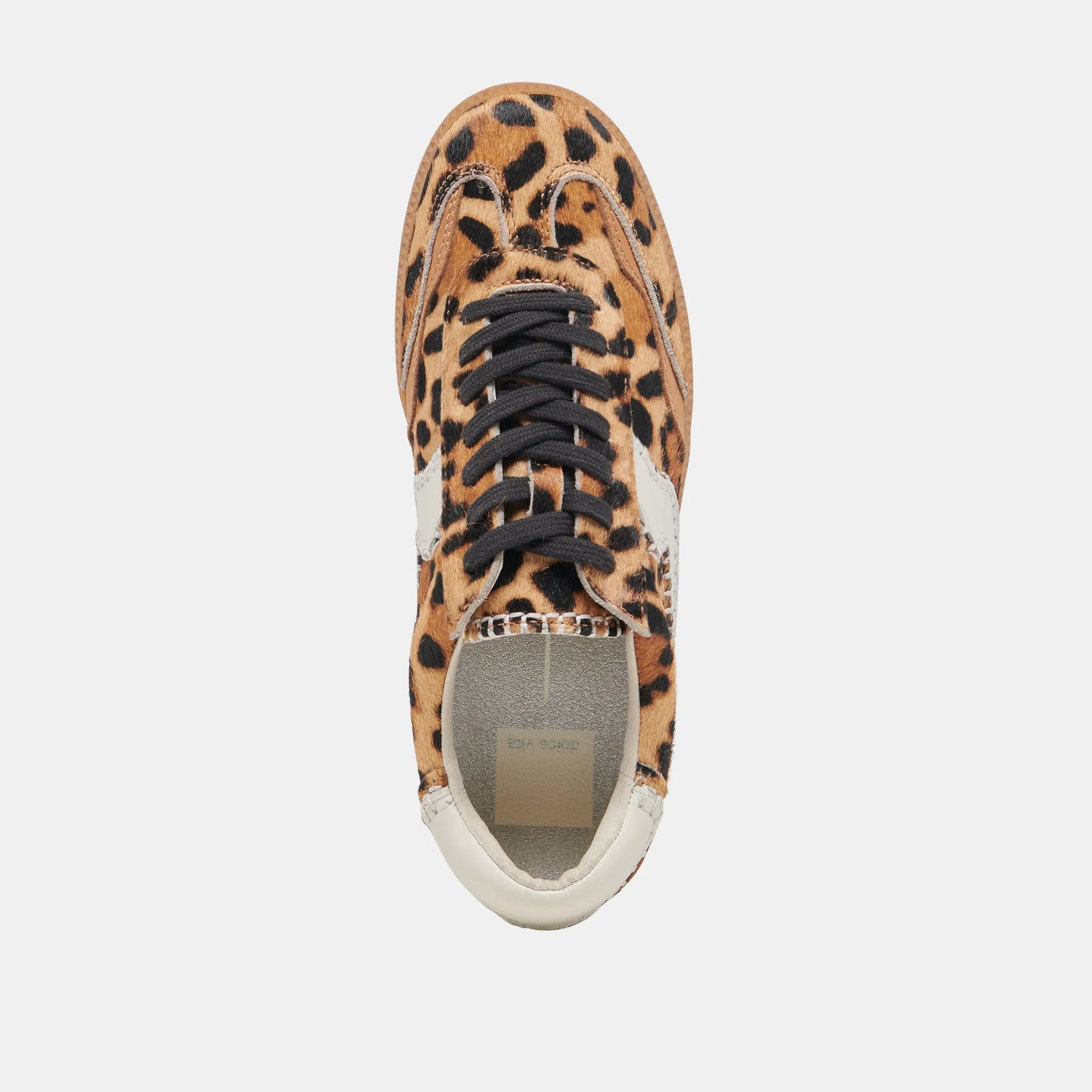 NOTICE STITCH SNEAKERS DK LEOPARD CALF HAIR