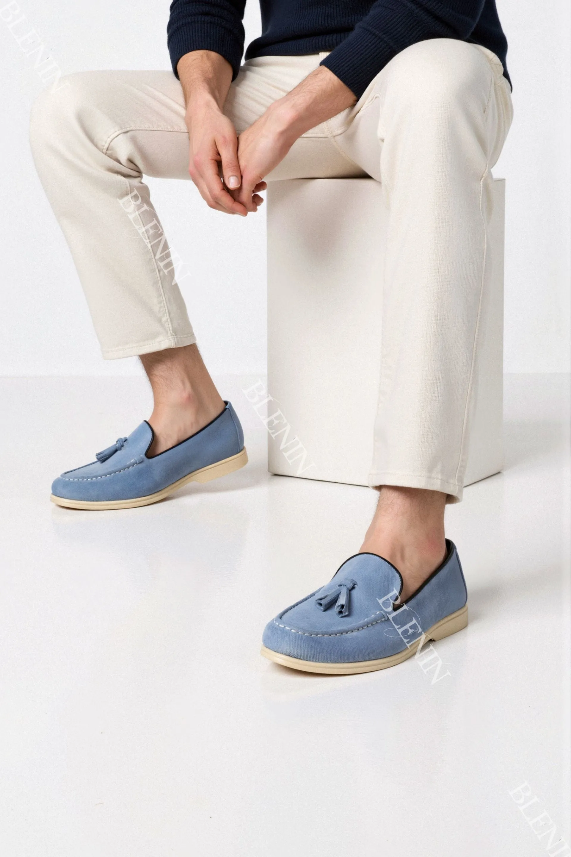 Old Money Breathable Casual Velvet Upper Loafers