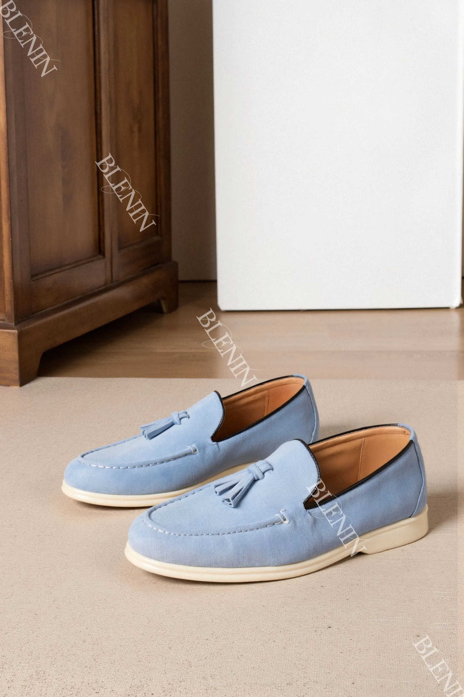 Old Money Breathable Casual Velvet Upper Loafers