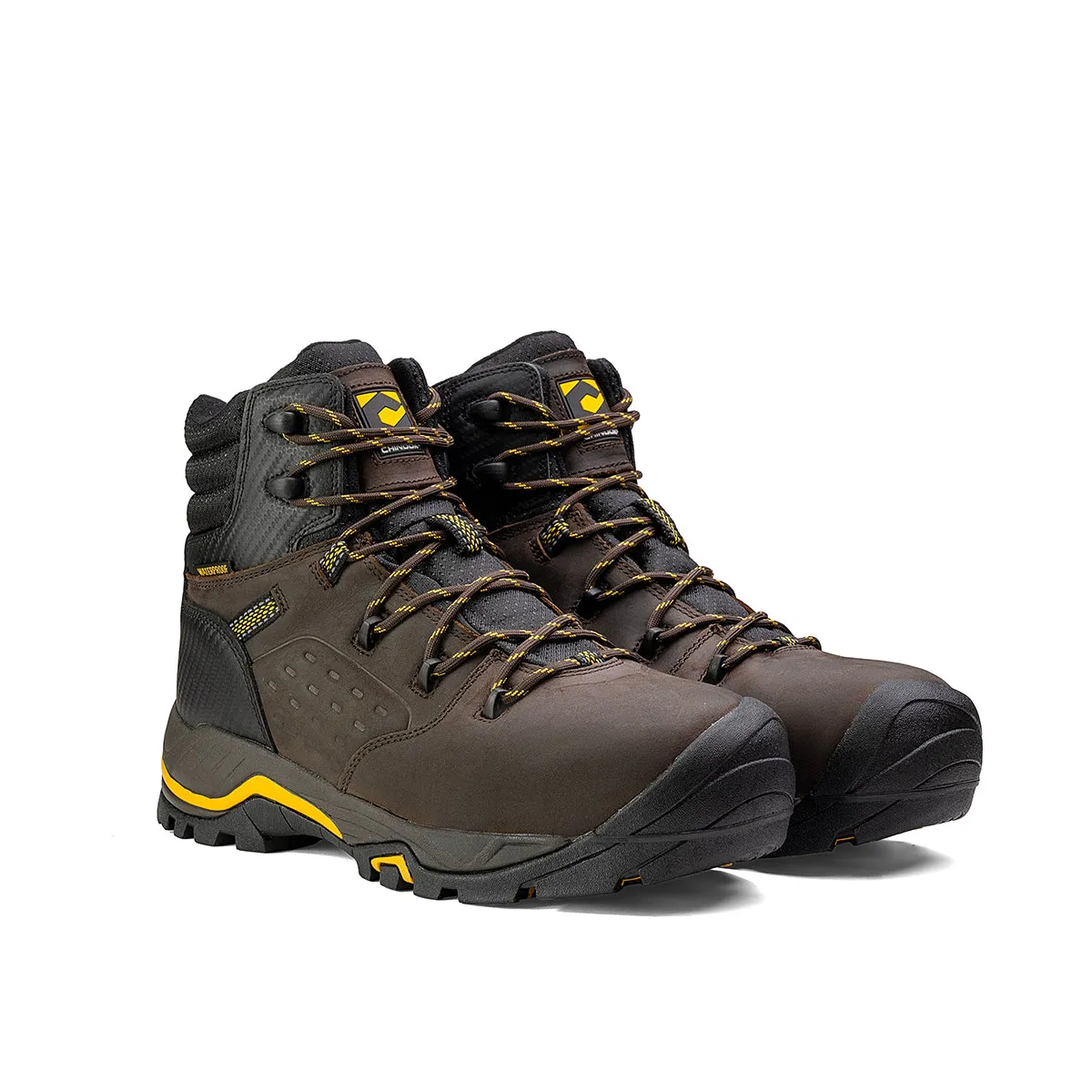 Olympic 6" Comp Toe Men’s Waterproof Work Boot - Brown