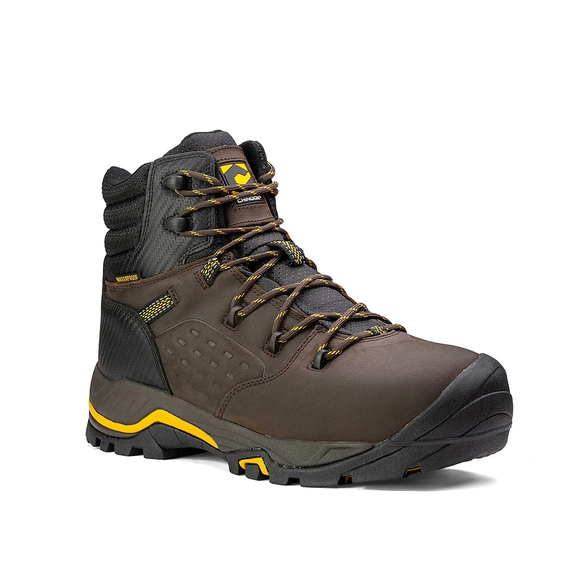 Olympic 6" Comp Toe Men’s Waterproof Work Boot - Brown