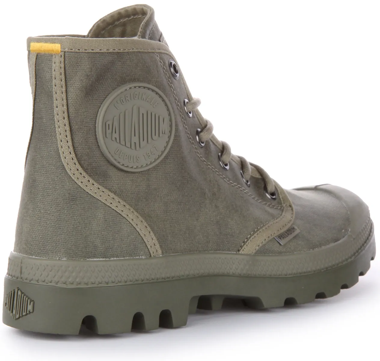 Palladium Pampa Hi Wax In Grey