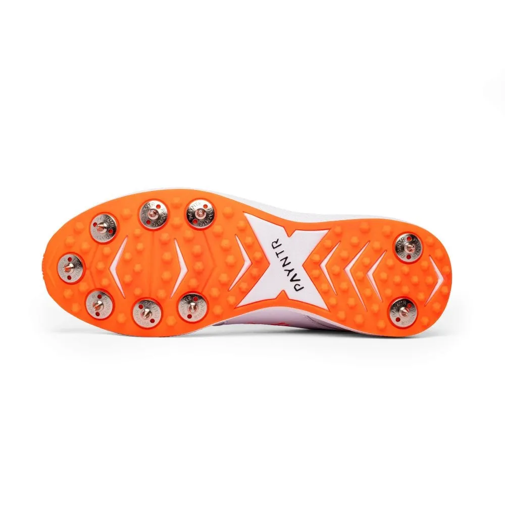 PAYNTR V Cricket Spike - White & Orange