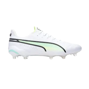 Puma King Ultimate FG/AG White - Goatkits Boots