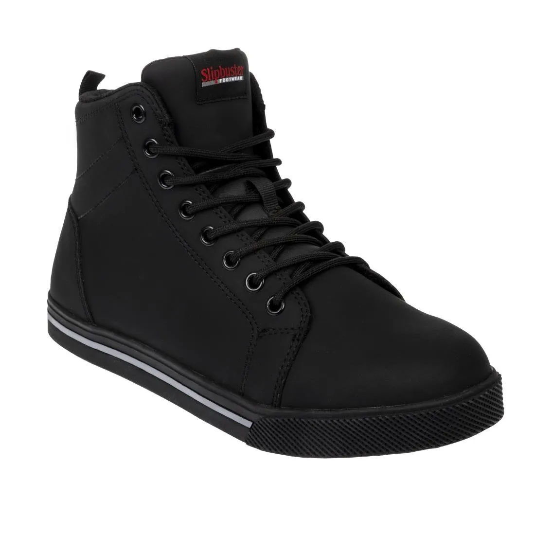 Slipbuster Microfibre Safety Hi Top Boots Matte Black 38 - BA061-38