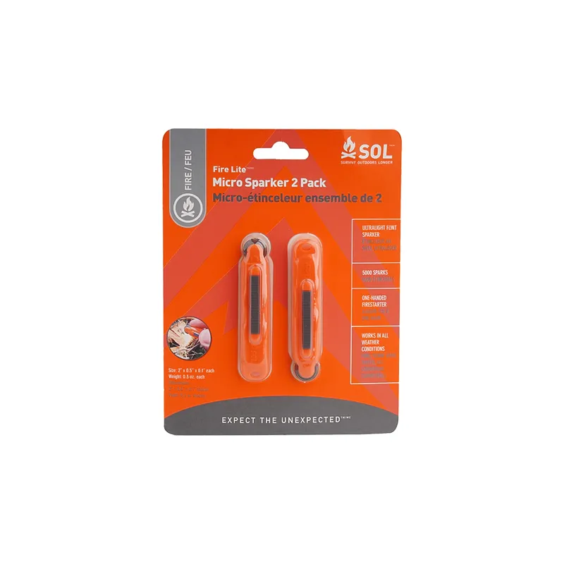 SOL Fire Lite Micro Sparker (2-Pack)