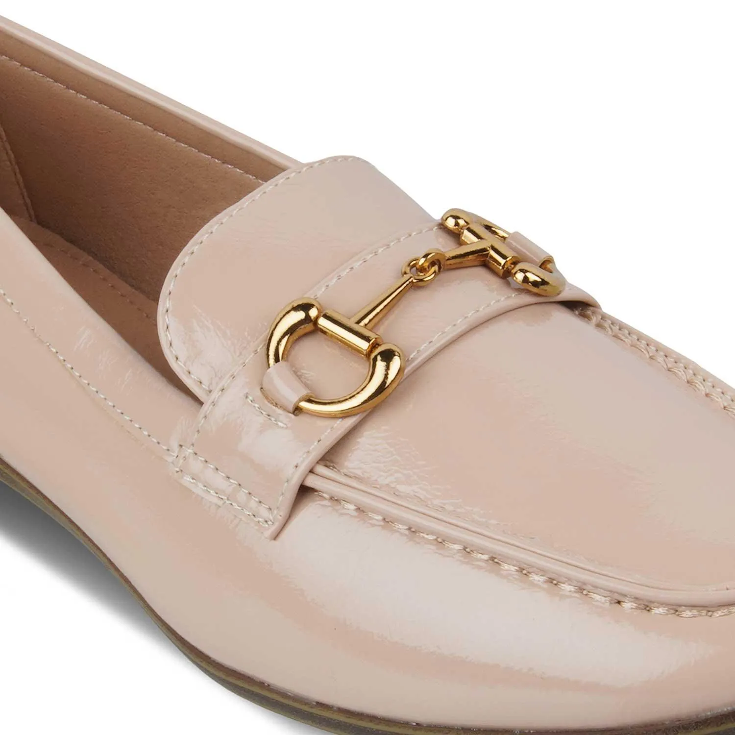 The Sigor Beige Women's Dress Loafers Tresmode