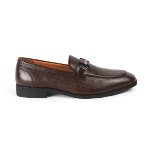 Tresmode Antli Brown Men's Leather Loafers