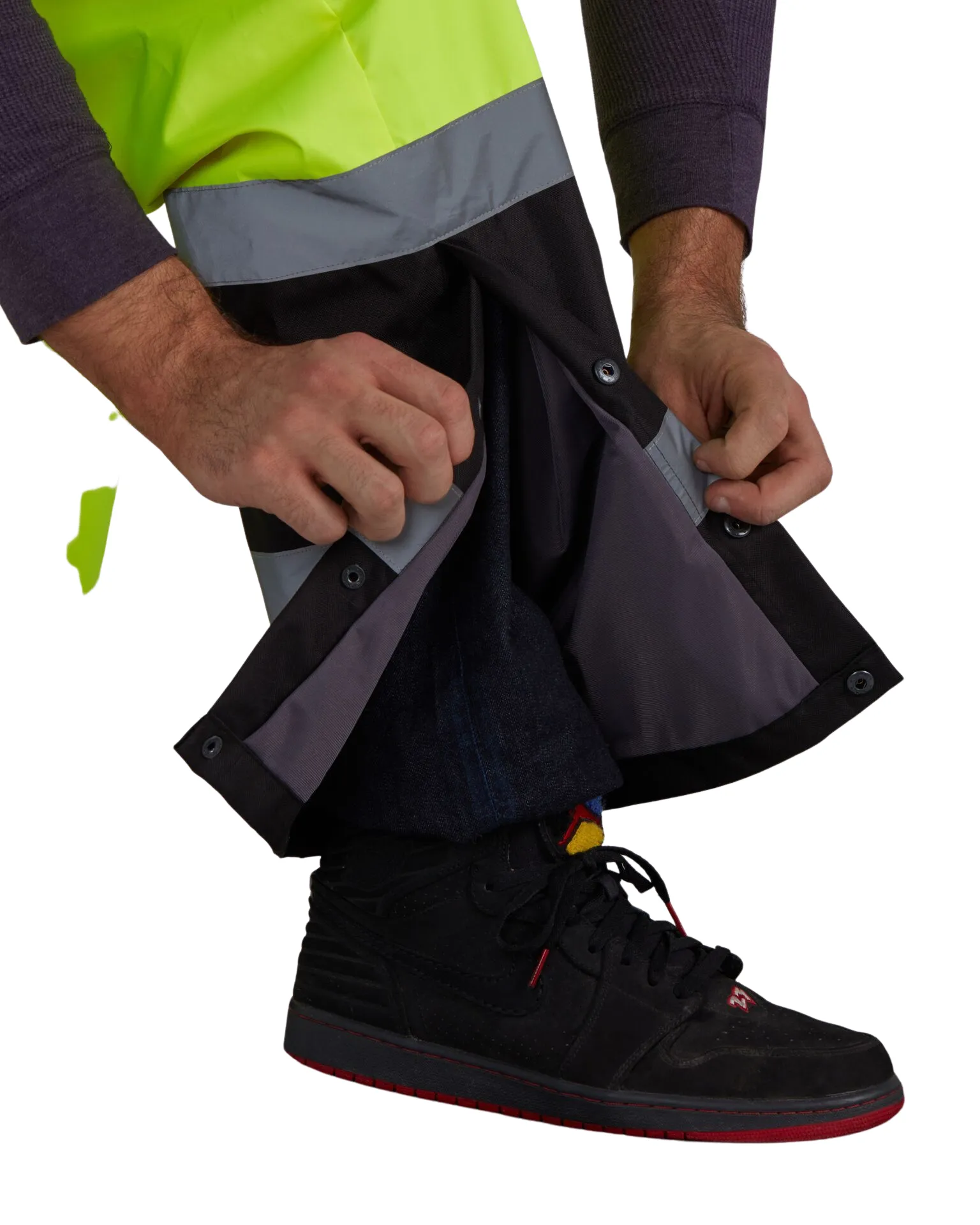 UHV452P HiVis Pro Grade Rain Pants