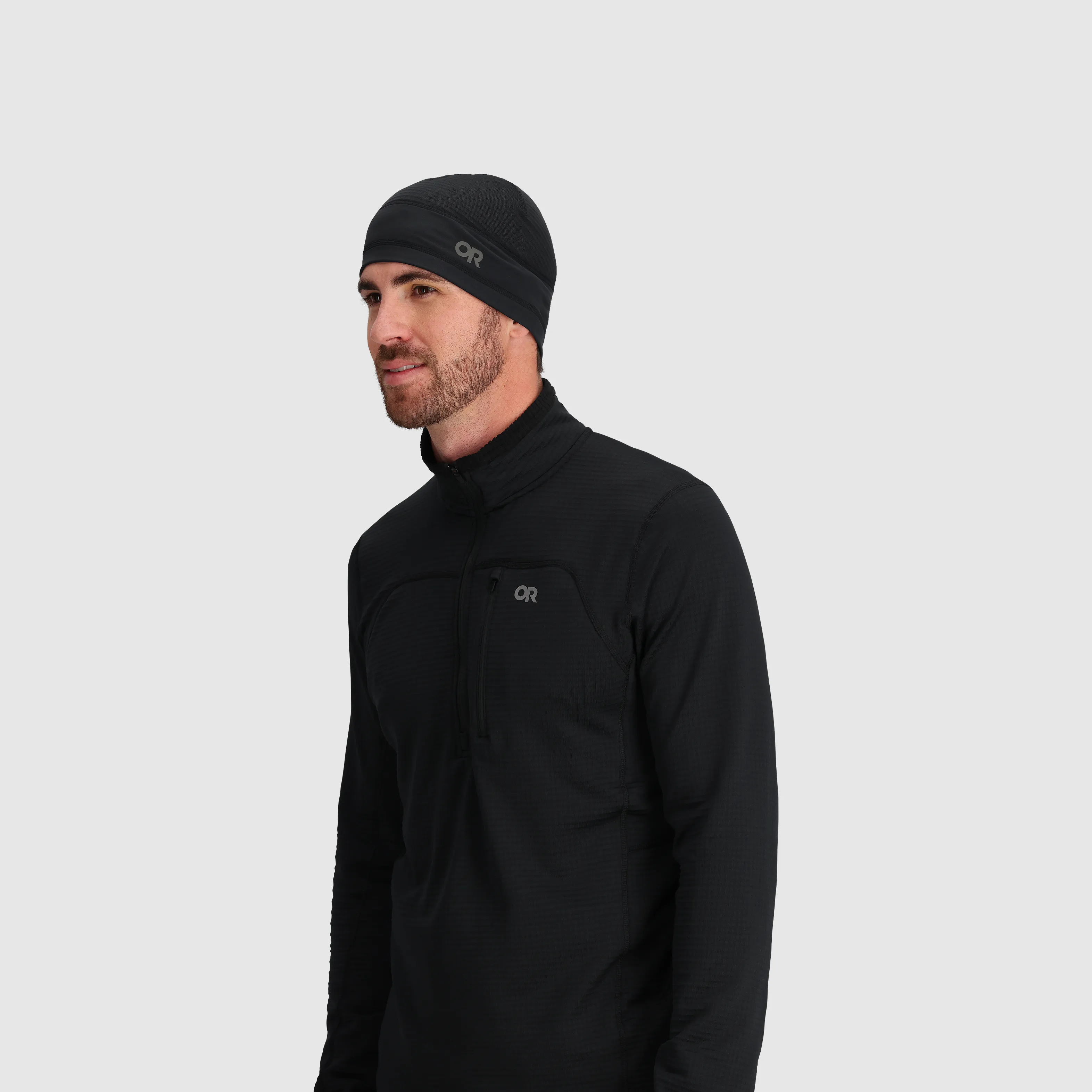 Vigor Grid Fleece Beanie