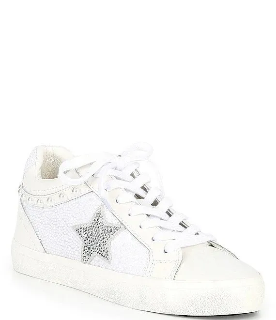 Vintage Havana - Perscila Star Pearl and Rhinestone Sneakers