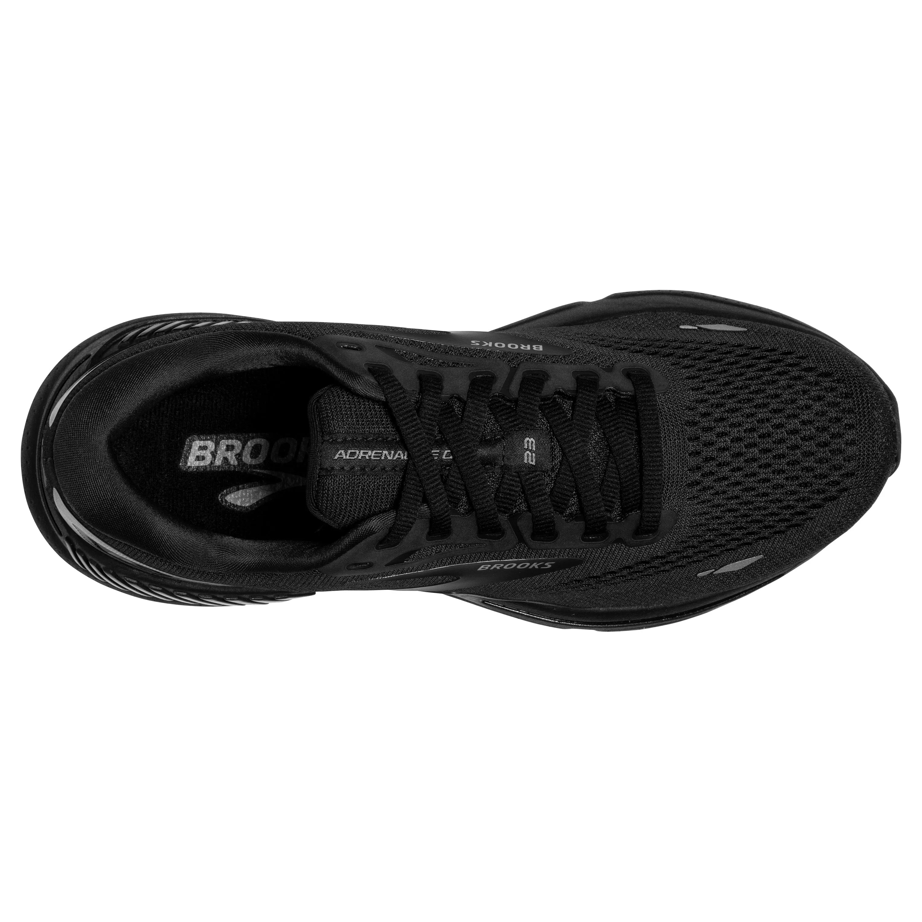 Women's Brooks Adrenaline GTS 23 1203812E020 Color: Black/Black/Ebony (EXTRA WIDE WIDTH)