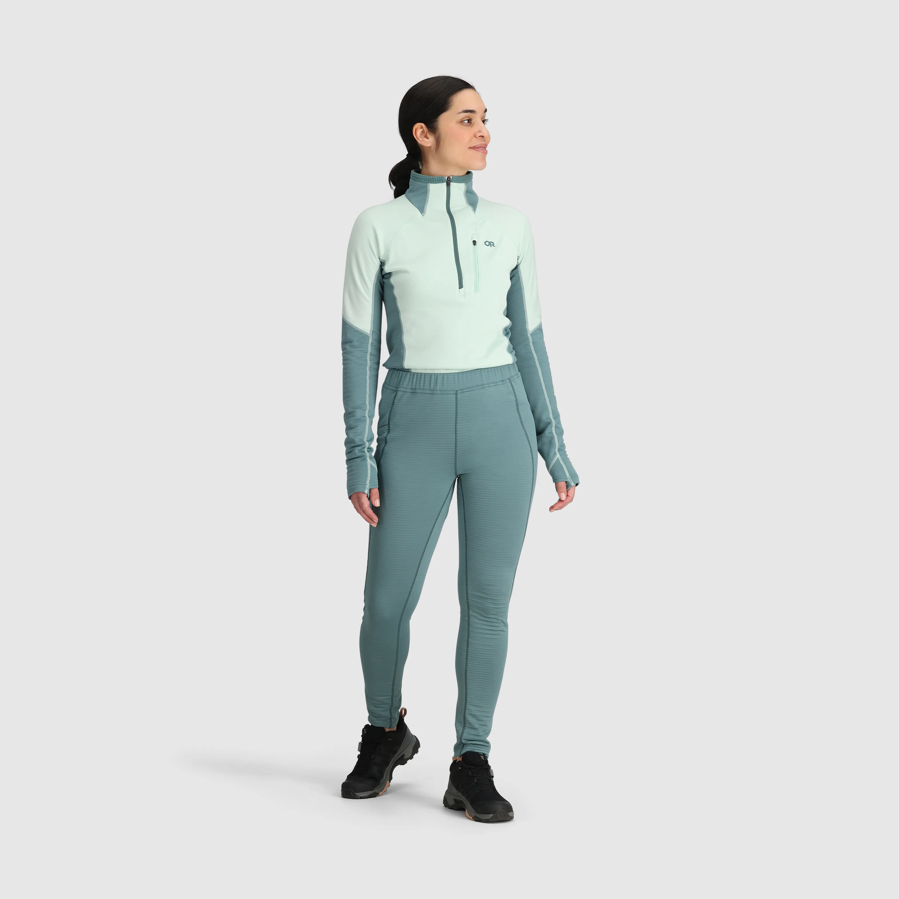 Women's Vigor Grid Fleece Bottoms